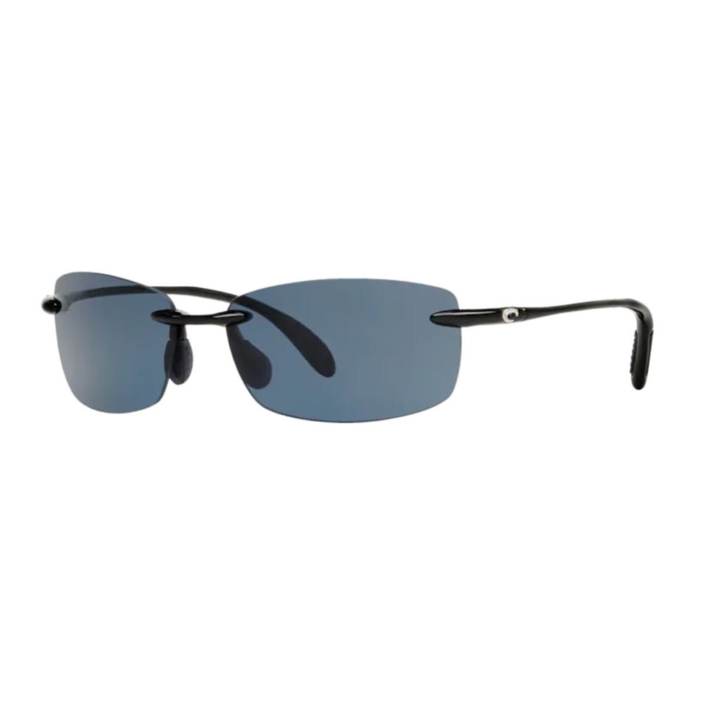 Costa Ballast Sunglasses Polarized in Black with Grey 580P